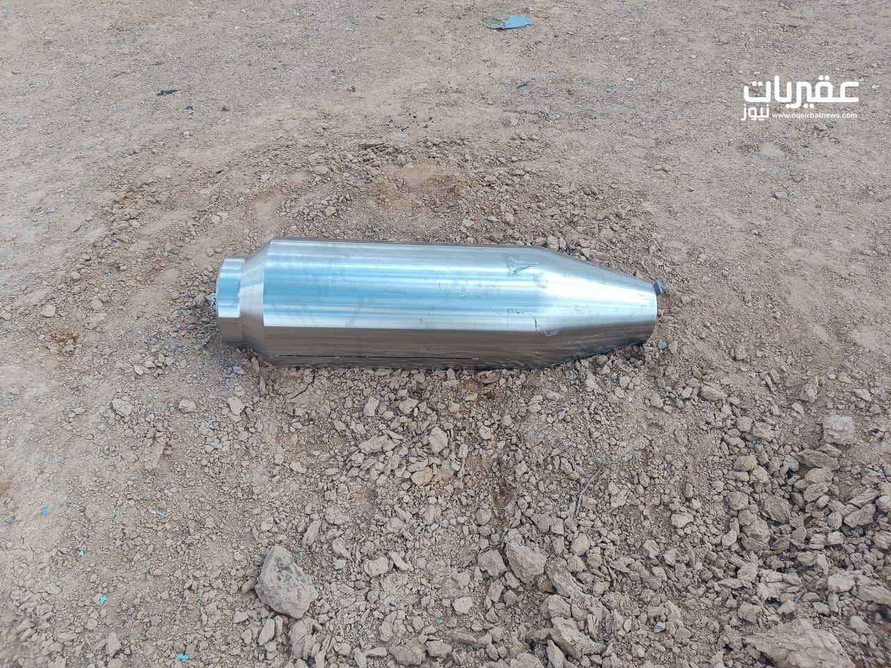 美伊以冲突  在叙利亚发现的“战斧”巡航导弹战斗部残骸，保存相当完整，这是一周内