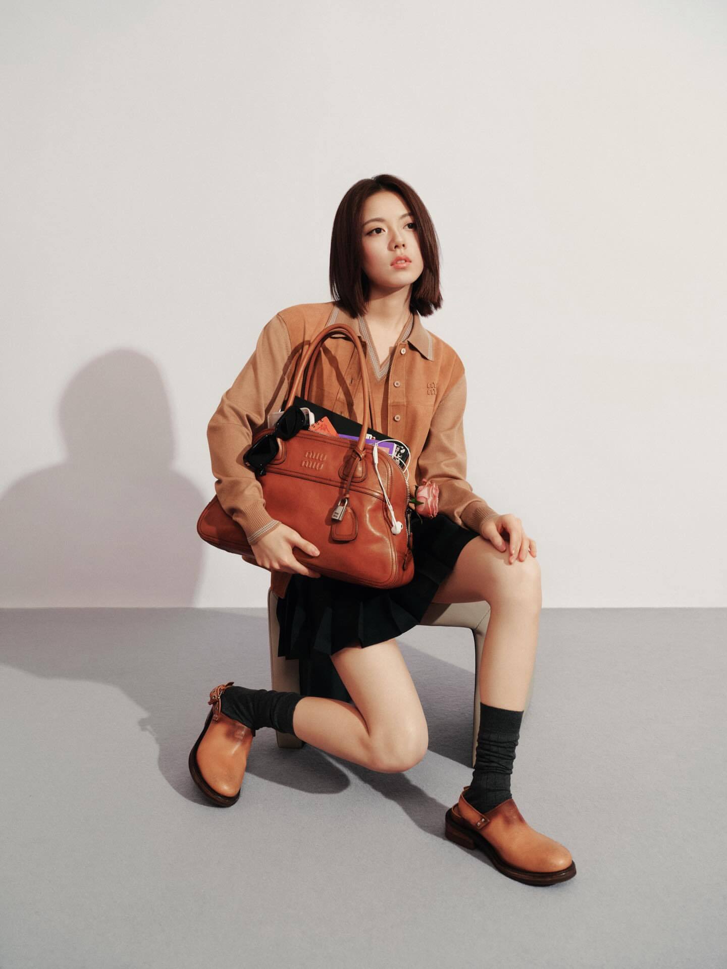 赵今麦 × Miu Miu S/S 2026.品牌大使𝑴𝒊𝒖 𝑴𝒊𝒖