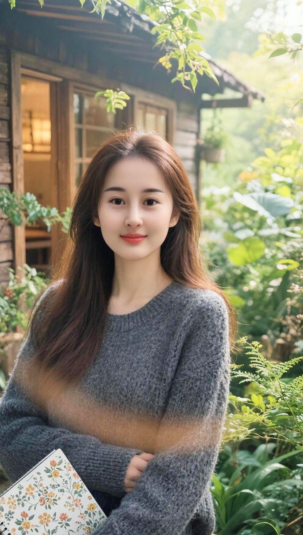 我的日常 甜系女孩已上线 美出高级感 笑容最治愈的女孩 可以不漂亮但一定要善良活