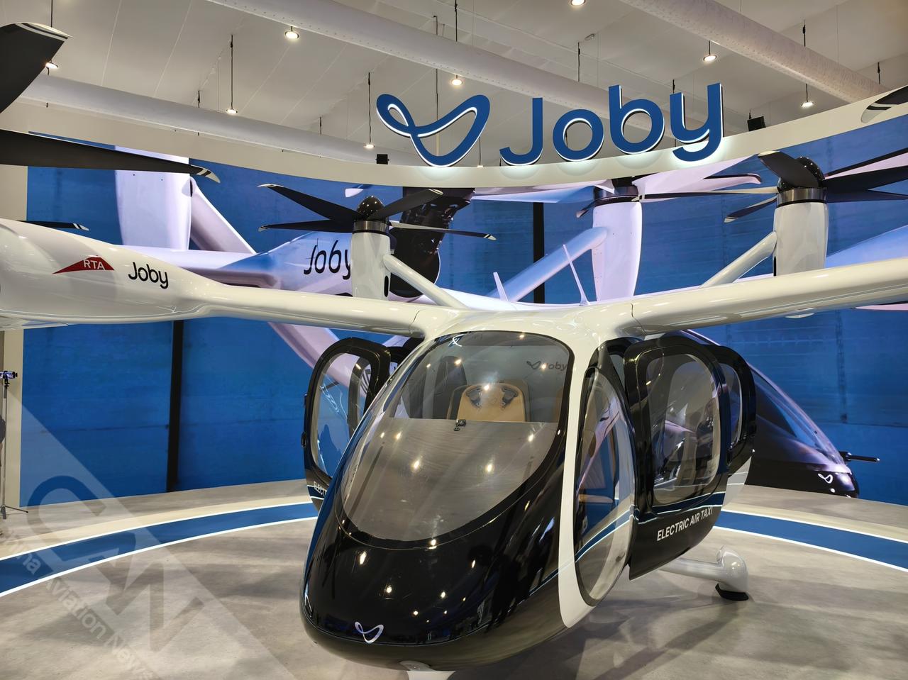美国eVTOL公司乔比航空（Joby Aviation）在2025年迪拜航展中展