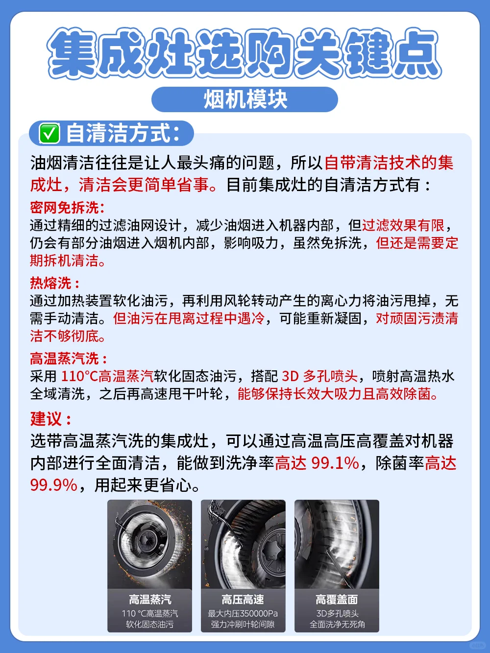 厨房装修不踩坑，集成灶选购思路一篇看懂❗
