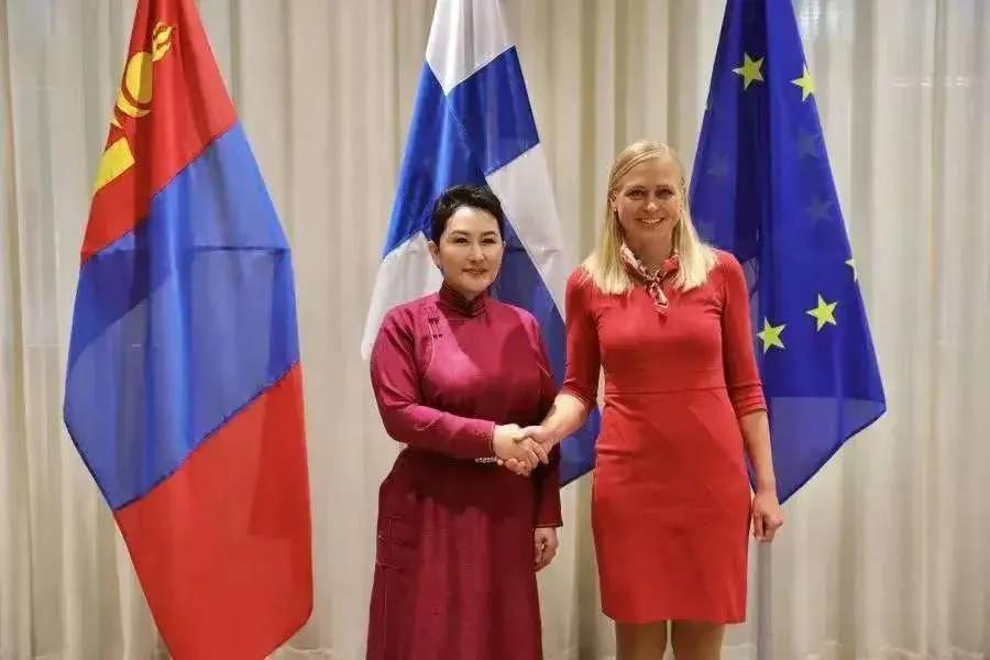 蒙古国外长刚访芬兰，联合声明里一句"加强国际组织合作"，瞬间引爆猜测！

其实蒙