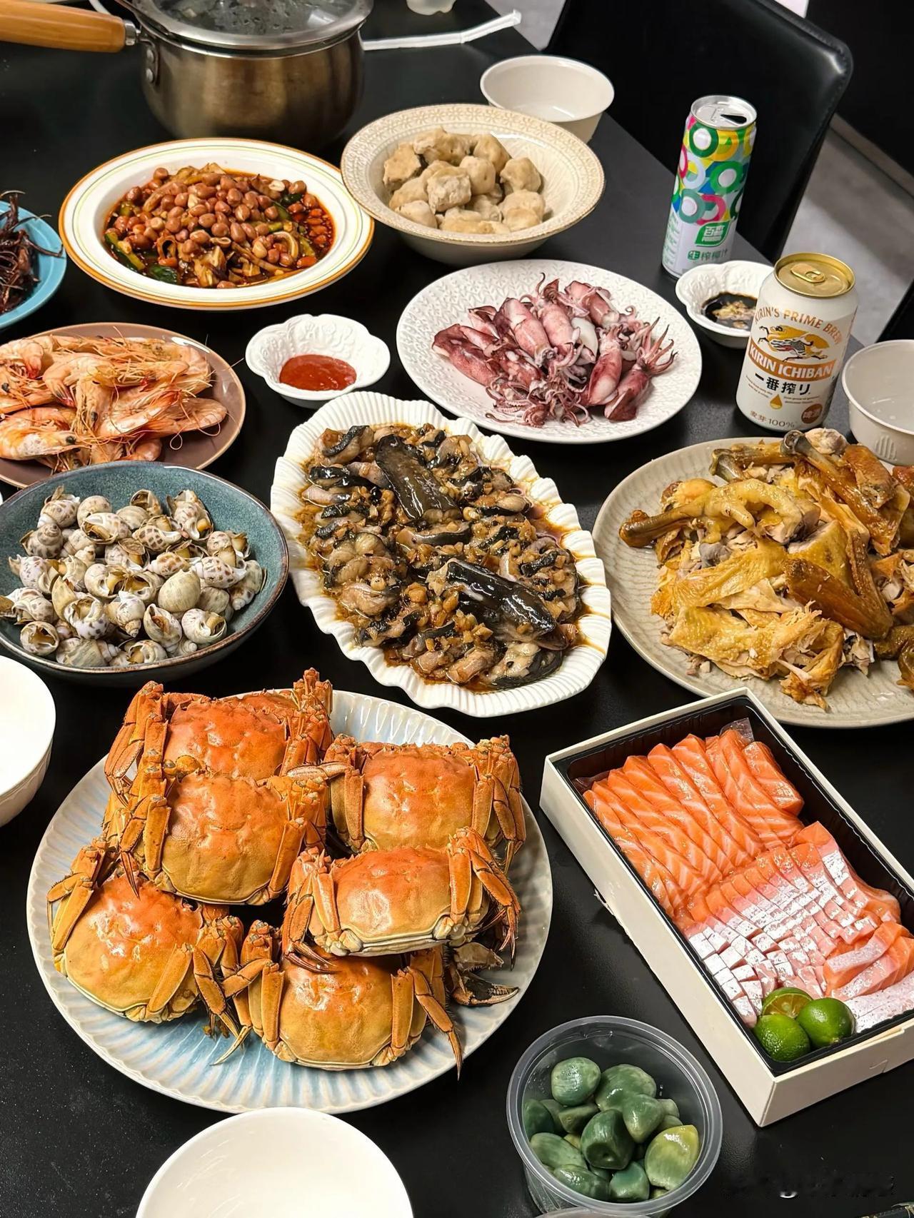 这个标准的中秋晚餐，在广东属于什么水平的家庭？家庭晚餐搭配