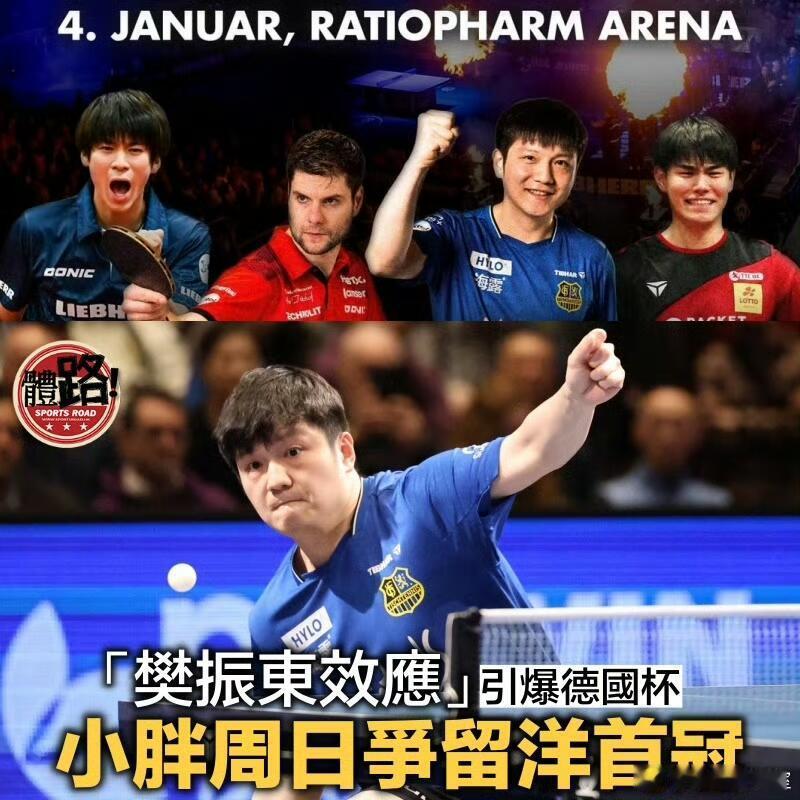 港媒称樊振东效应引爆德国杯港媒称樊振东效应引爆德国杯乒乓球 | “樊振东效应”引