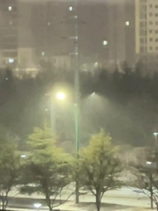 2.6号夜间烟台大雪暴雪（这是得干么）