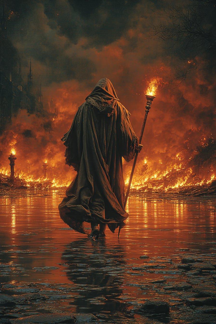 那些压碎一只蛰咬自己的蝎子的人，没什么好自责的。自卫战争是自然权利……惩罚恶人是