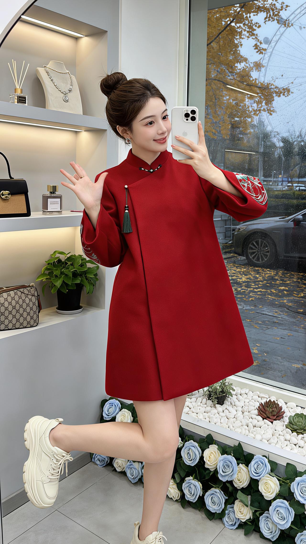 国风汉服 国风古韵 过年穿什么 中式汉服 国风韵味