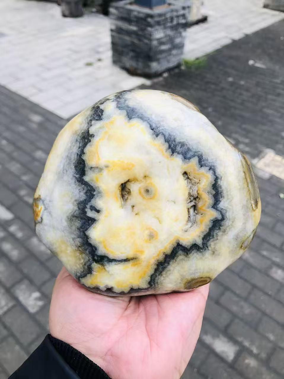 分享发现的美丽石头石头之所以美丽是因为它有它独有的内涵，每一块石头都是与众不同的