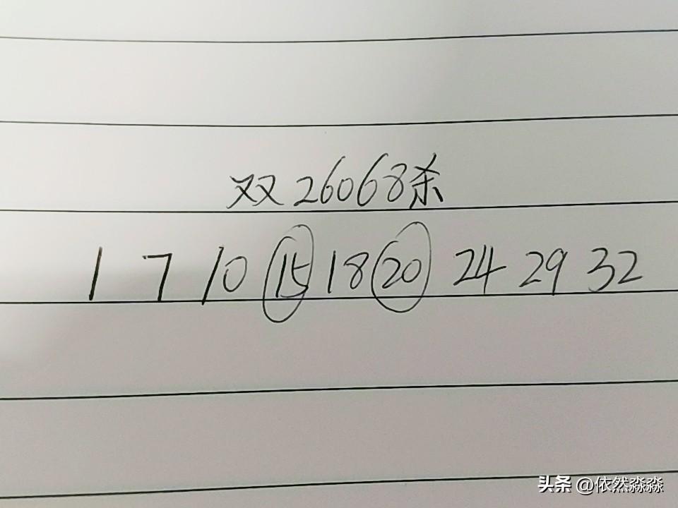 双色球26068期杀码
01、07、10、15、18、20、24、29、32
上
