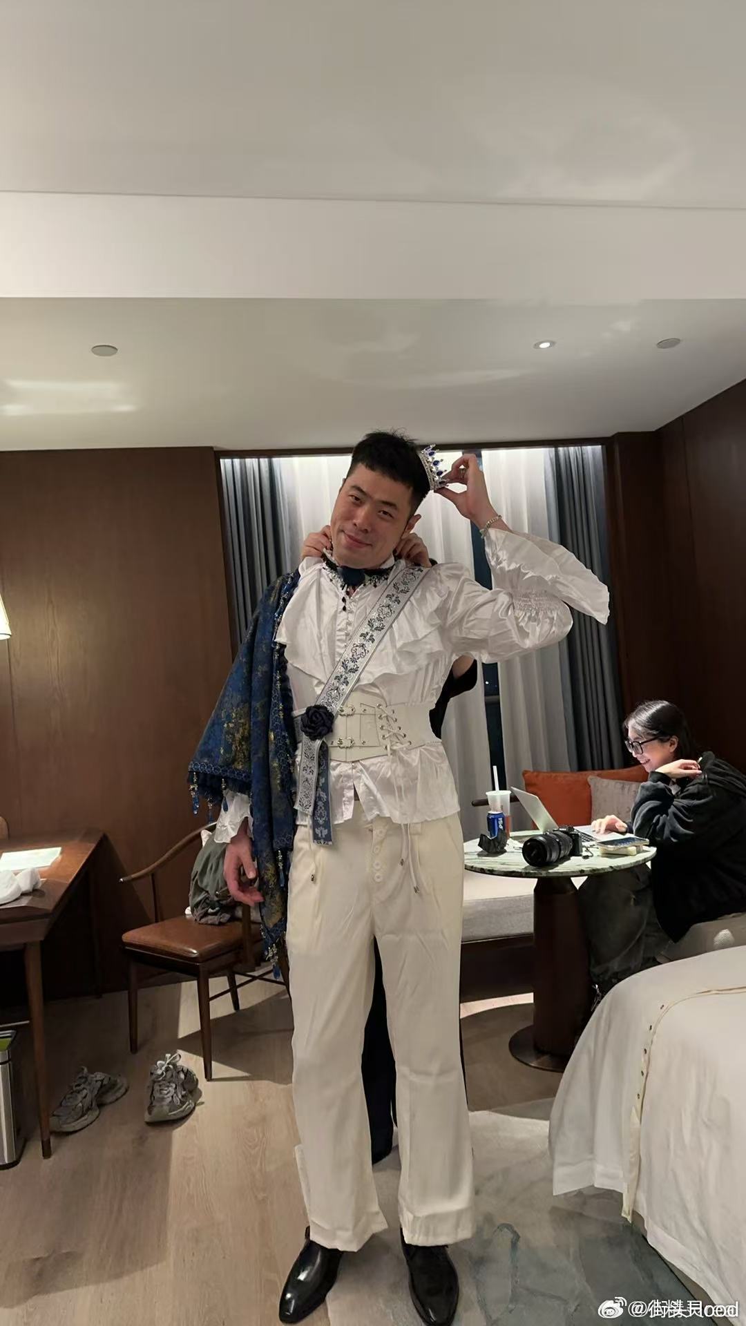 法老 八贼 杨秋儒 喉结蜥蜴万圣节cos ​​​