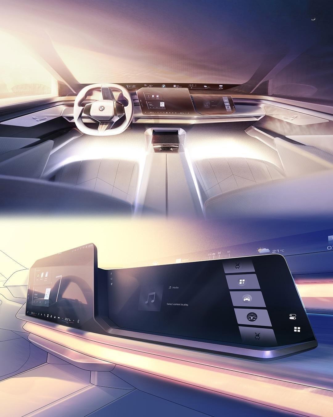 7系改款设计手稿bmwsky宝马7系宝马i7