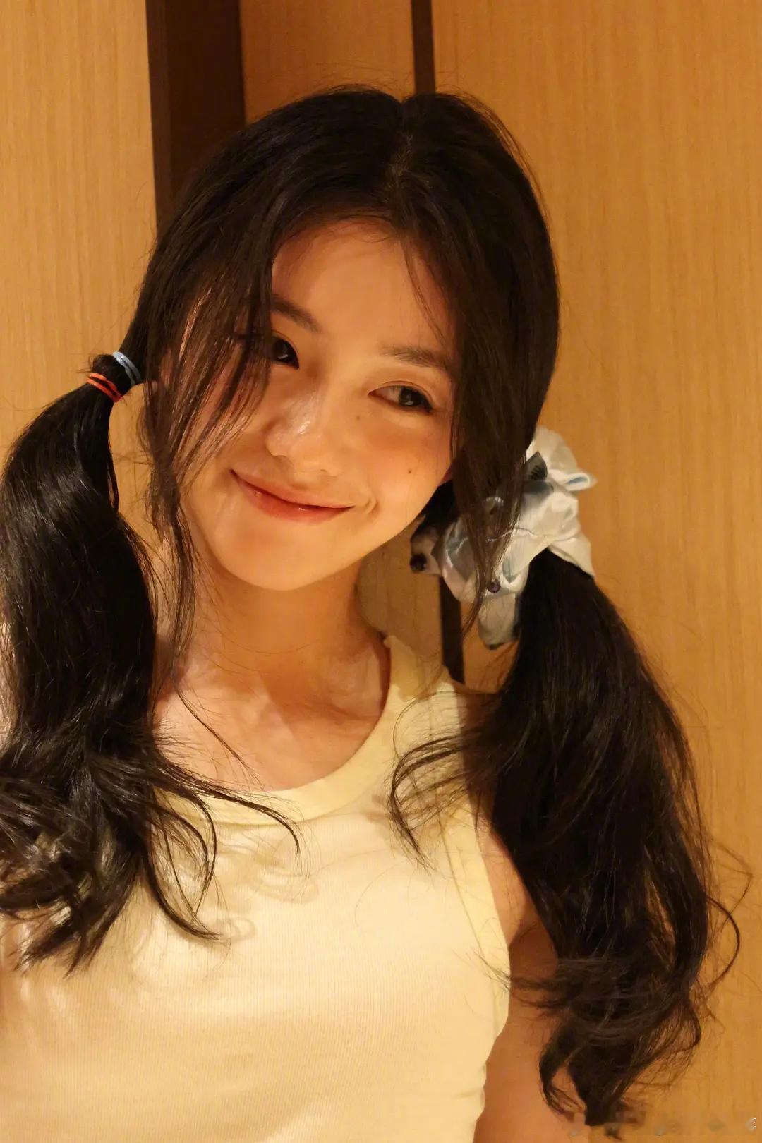刘浩存的双马尾被夸了，大家看着怎么样？ ​​​
