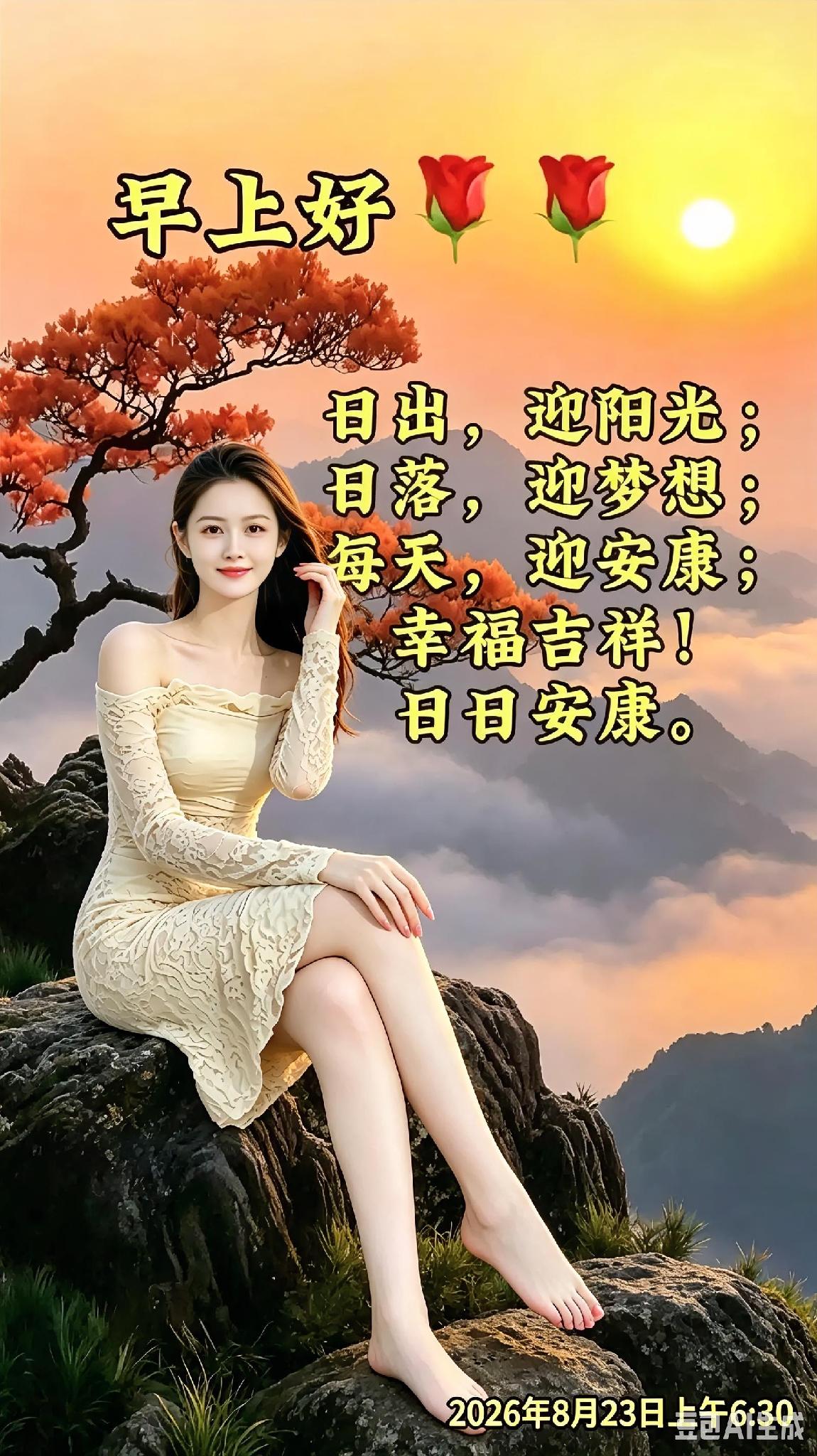朋友们，早上好！
人生很多事，不是不懂，是无奈
放过自己，才是余生的开始，别急，