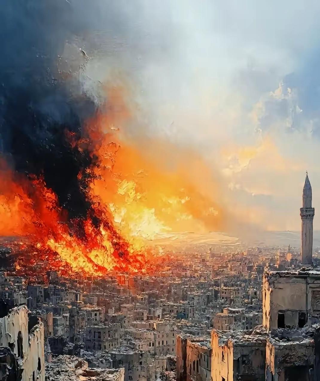 这世上哪有只许你放火，不许火烧到自家的道理
 
以色列这段时间的算盘，打得不可谓