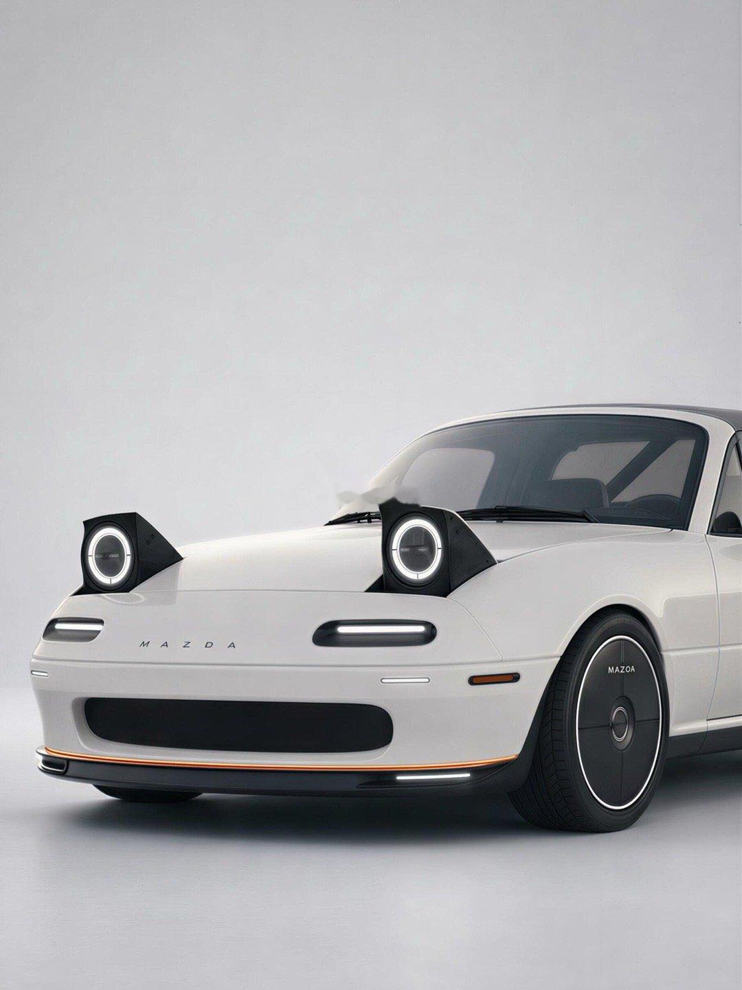 90年代的跳灯，电心脏｜复古电Miata na，太帅了。miata