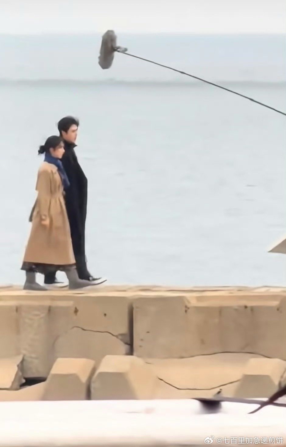 陈飞宇×王影璐的二搭见春天，好会拍啊感觉饭拍已经像电影海报了 