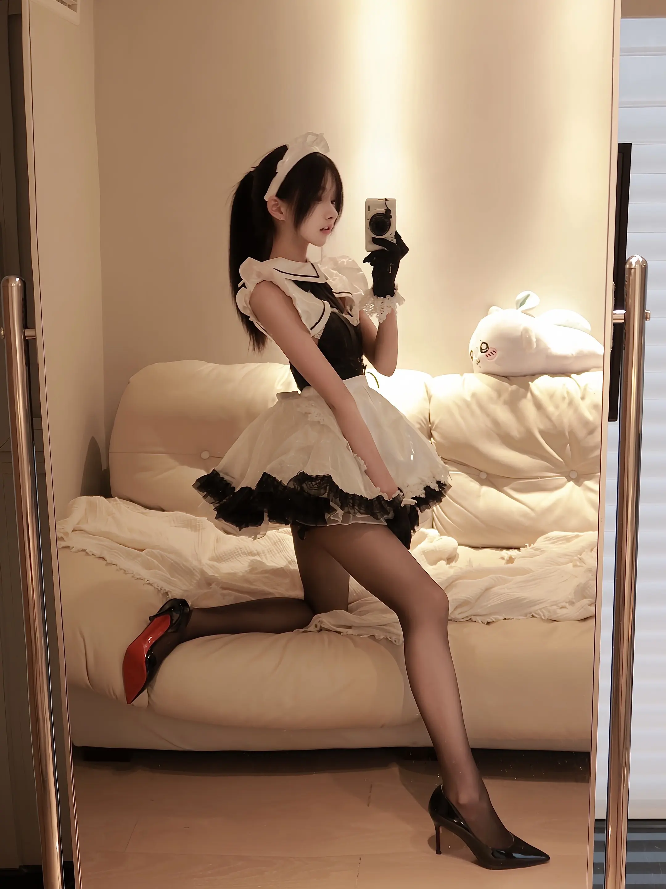 高马尾战神来也。