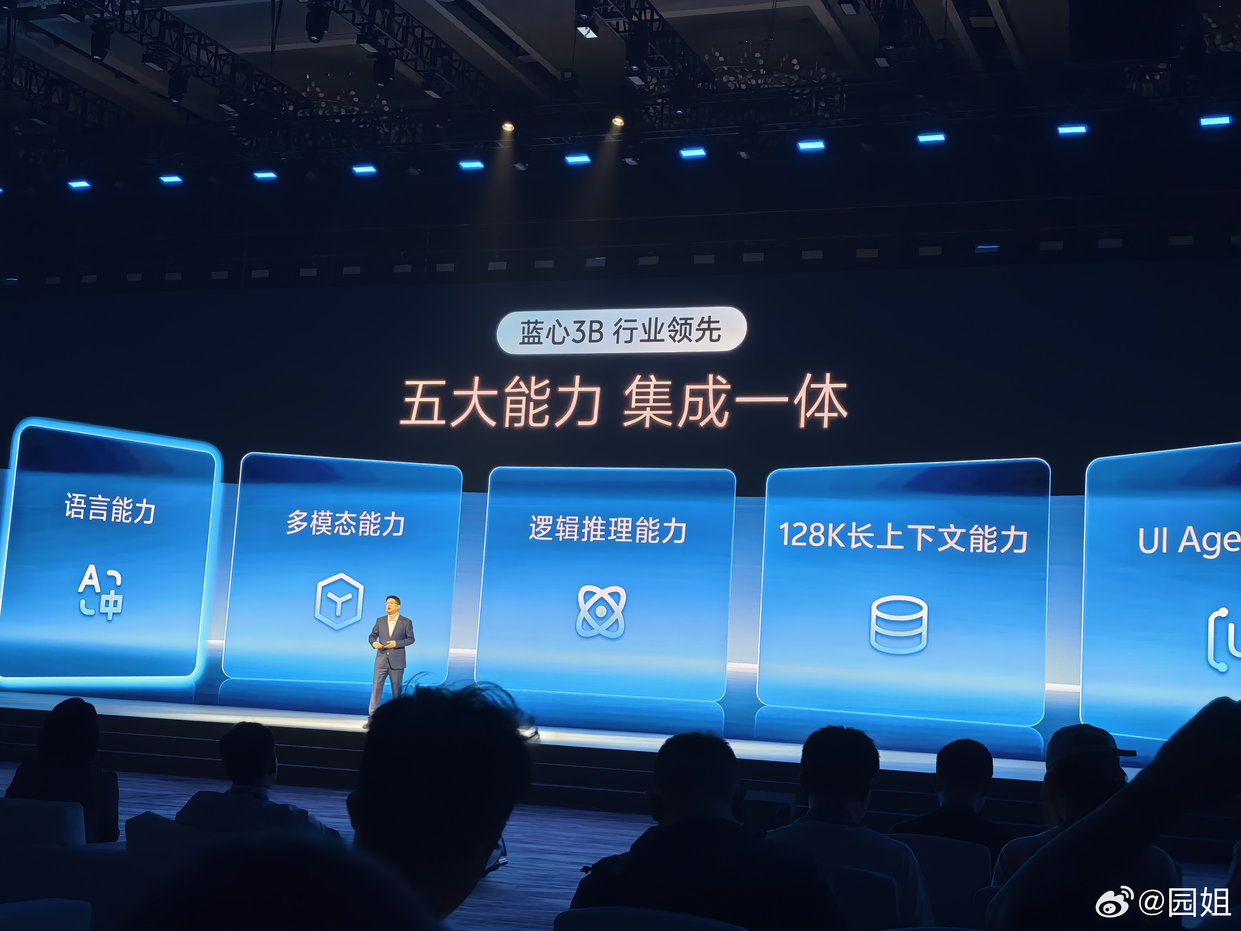 #2025vivo开发者大会#  蓝心3B端侧大模型成为行业内首个在3B量级，v