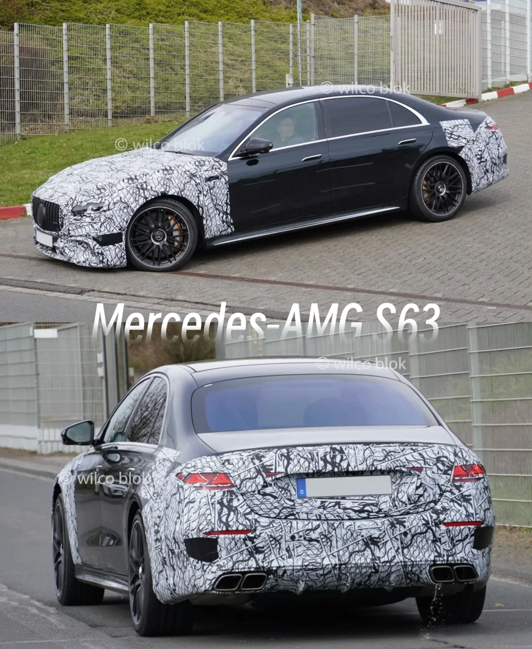 新款Mercedes-AMG S63谍照