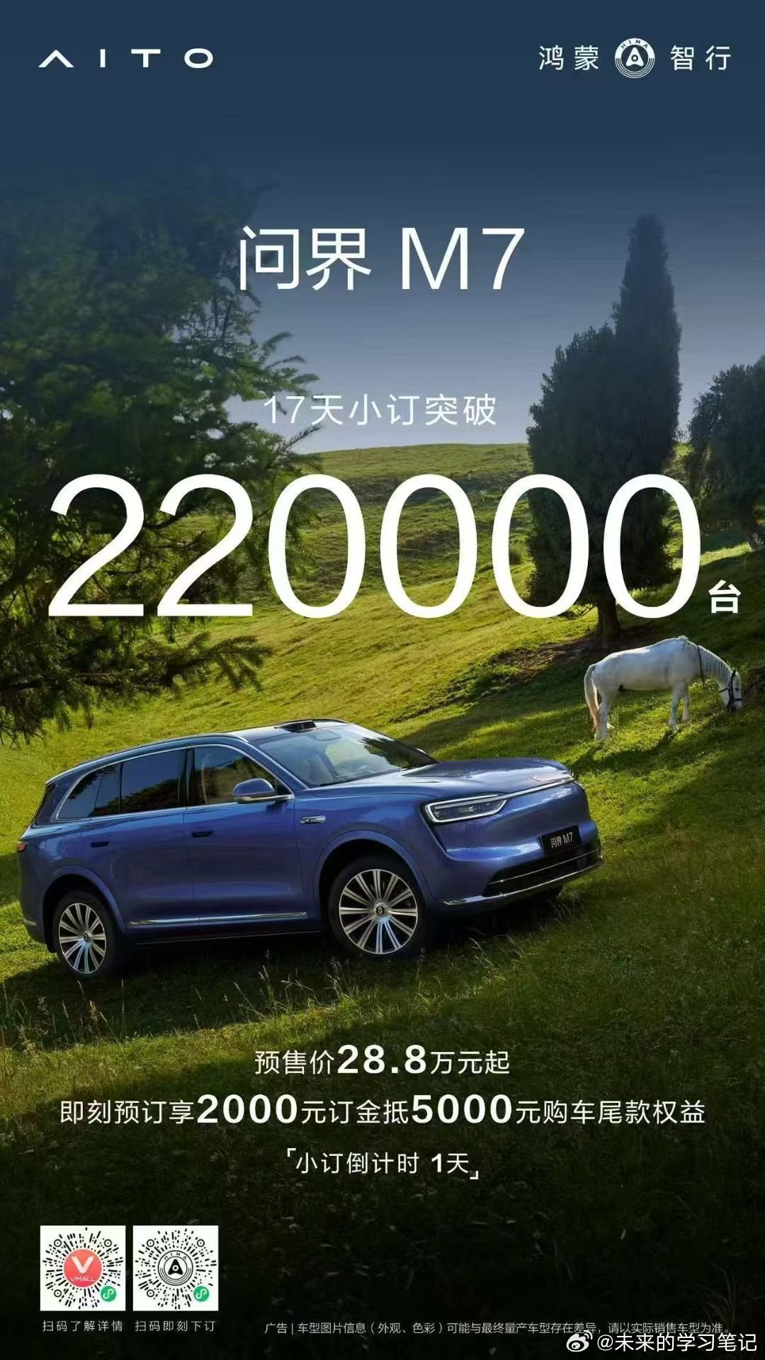 明天两台车的销量就不预测了，增程MAX的价格3198吧，你们觉得呢[并不简单]问