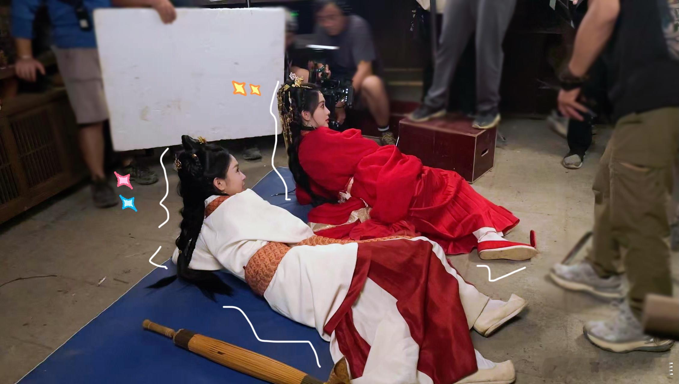孟子义许静雅一个动嘴一个动手 打架暂停！先摆一会！💤 ​​​