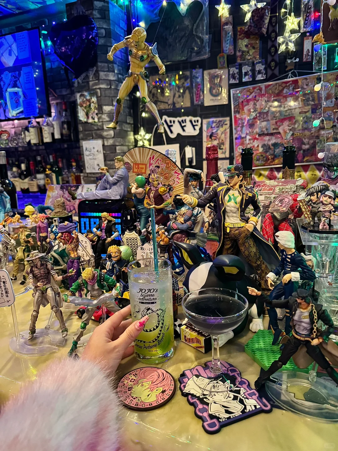 🇯🇵大阪！jojo酒吧！！喝到了承太郎特调！！