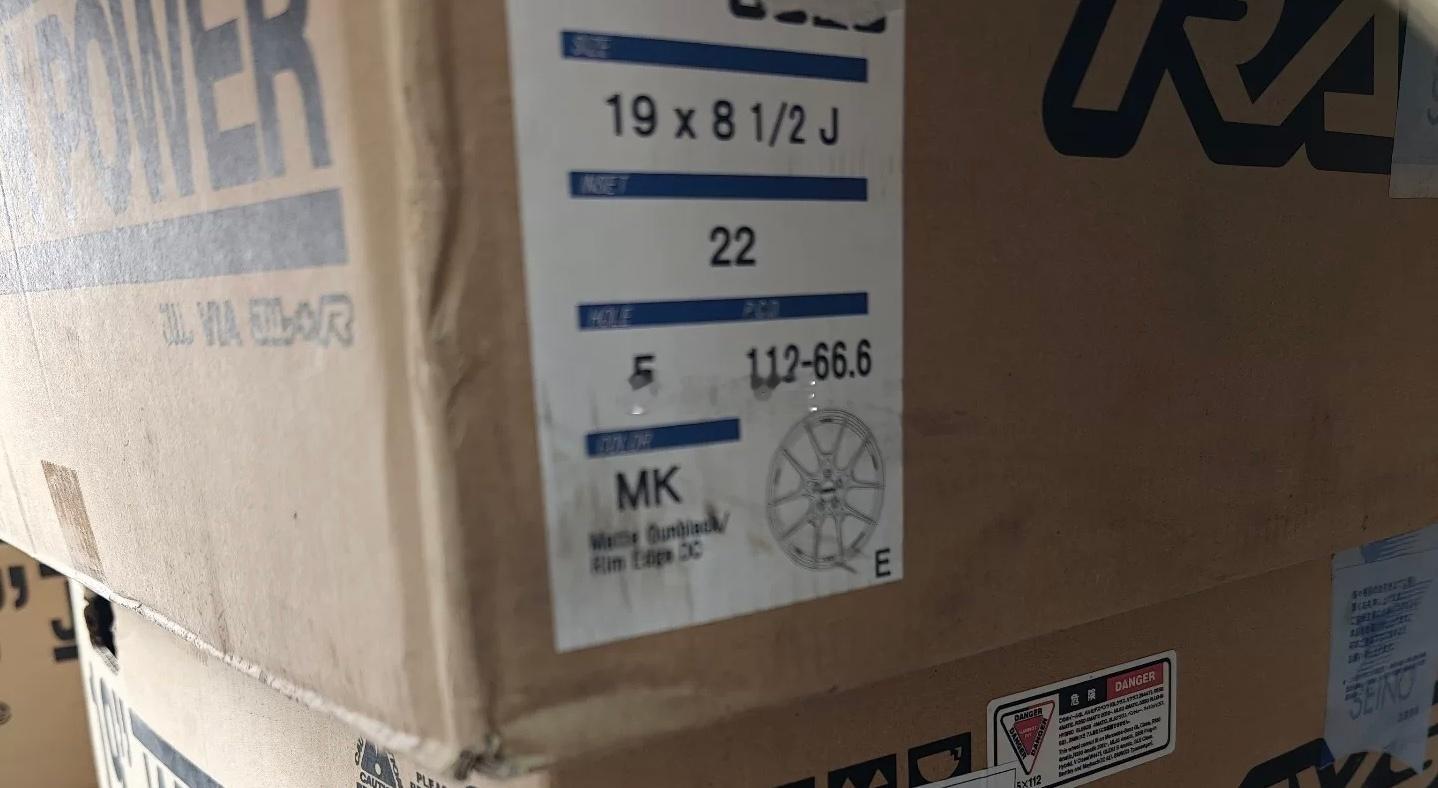 出单个全新🇯🇵RAYS G025 MK色数据 19寸 8.5J ET22 5