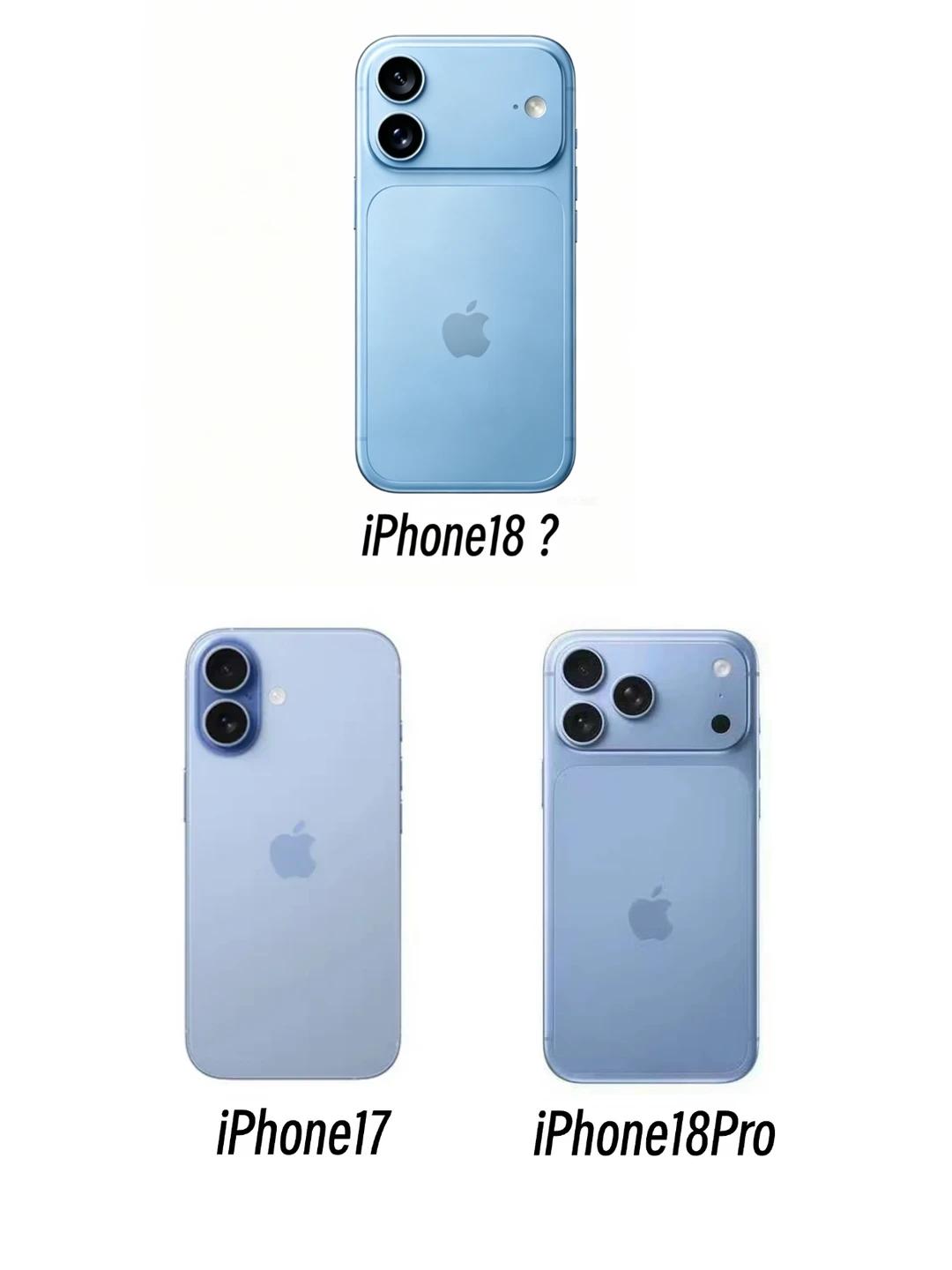 只有我觉得iPhone18不好看吗？
iPhone17Pro有三个摄像头设计成那