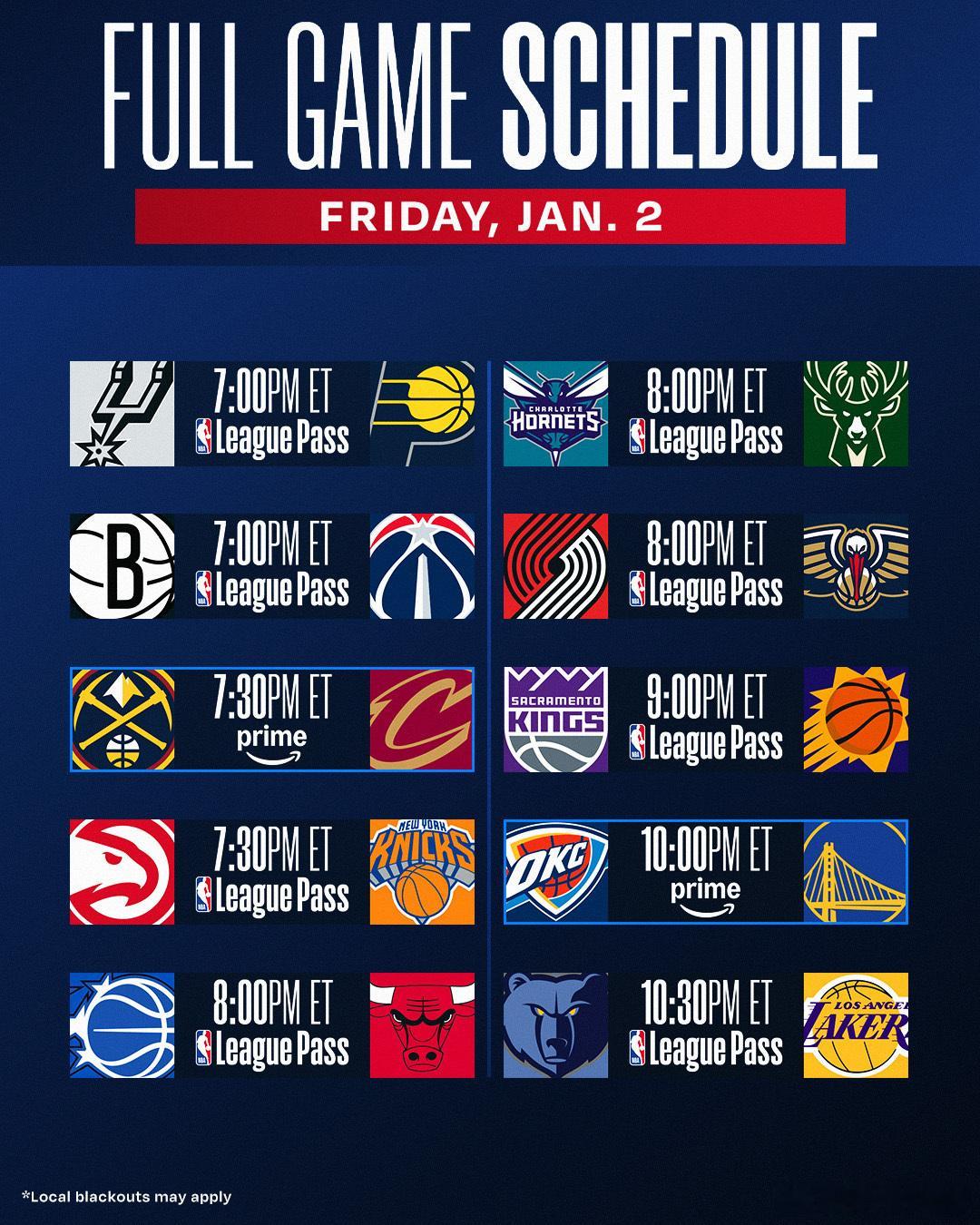 Nba常规赛比赛回放每日更新，错过直播的朋友⬇️评论区看回放灰熊vs湖人雷霆vs