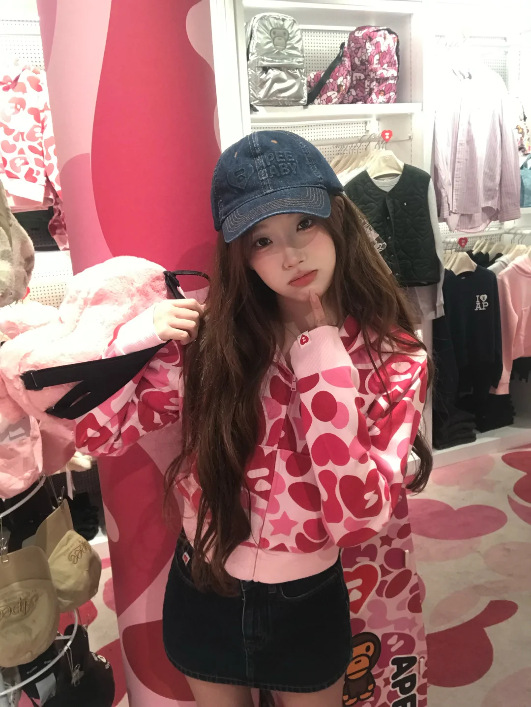 今天是粉色限定APEE女孩