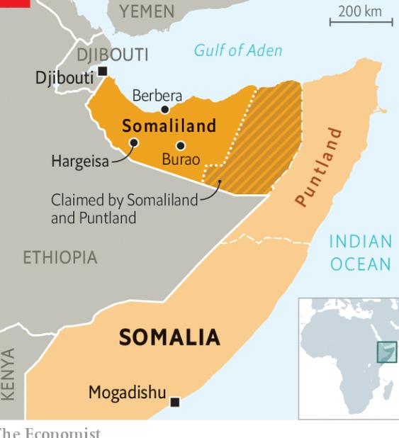 12月26号，以色列成为了全世界第1个承认东非之角“索马里兰”的主权国家。那么如
