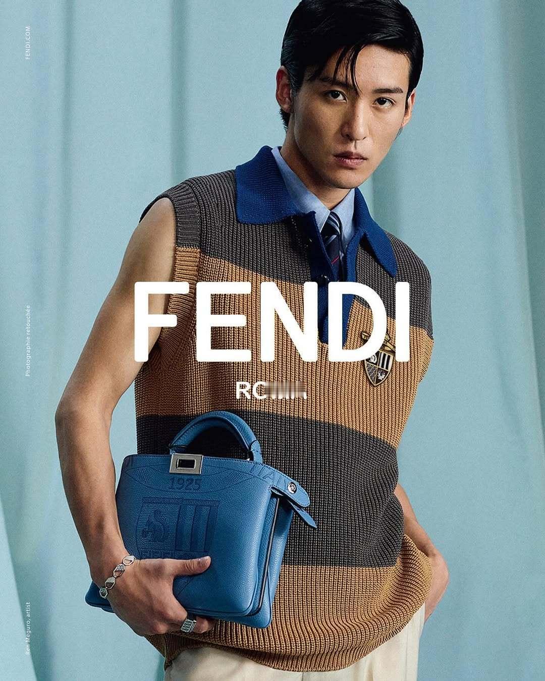 AD Campaign ：FENDI  S/S  2025  ×  目黑莲 来自