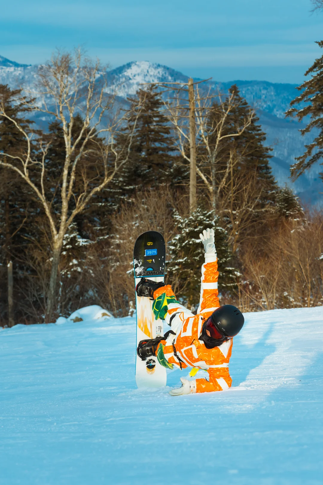 北大湖的雪友，都欠我一个红包！