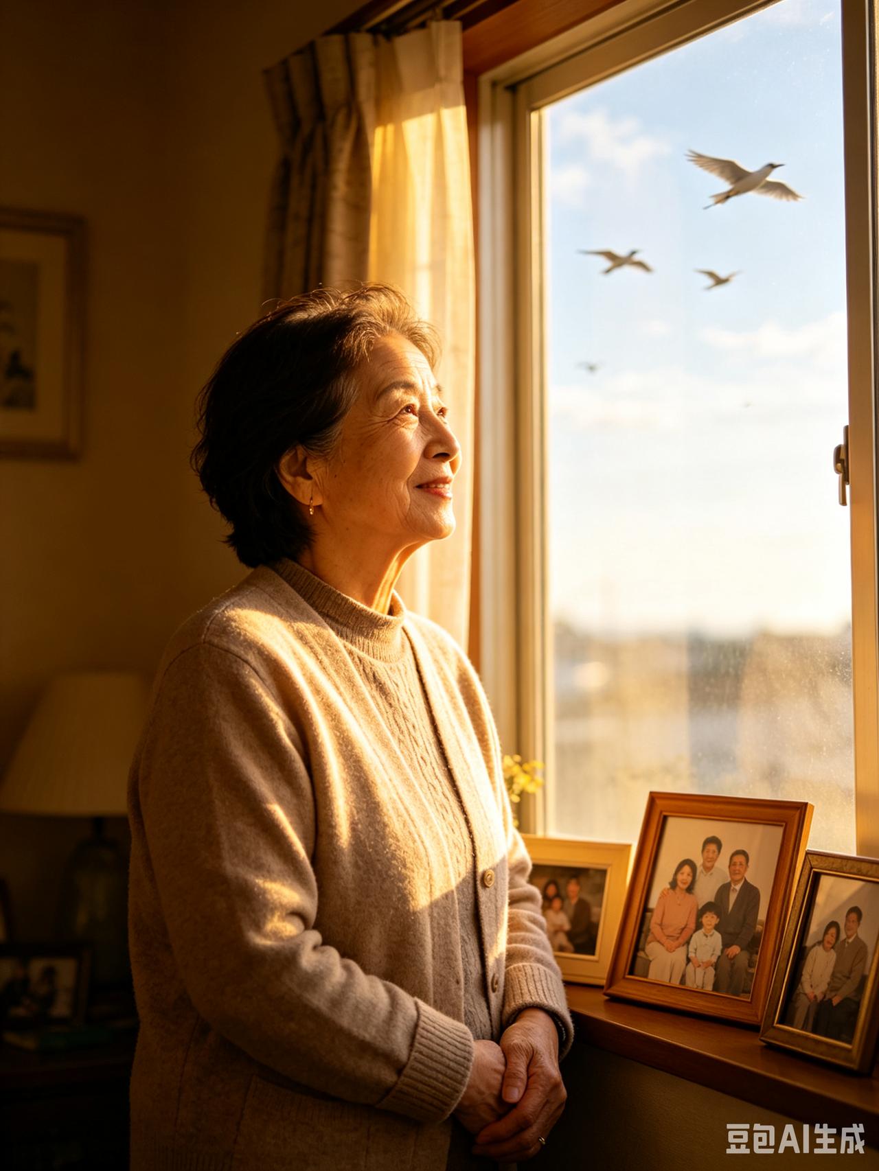 人过六十才明白，晚年最难得的智慧，是守住和子女之间的距离。
我们总放不下孩子的小