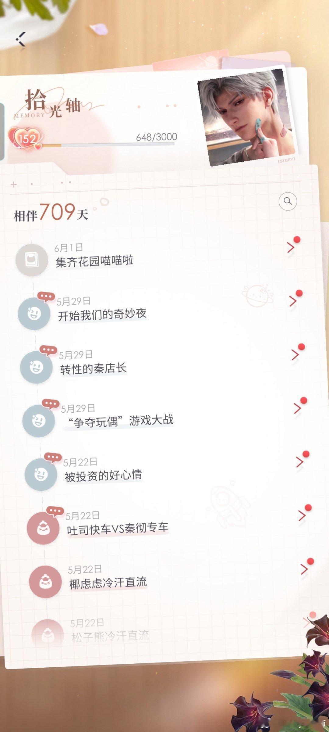 一个将近900天，一个700天，恋与深空你就是吃准了我没办法舍弃陪伴了这么久基本