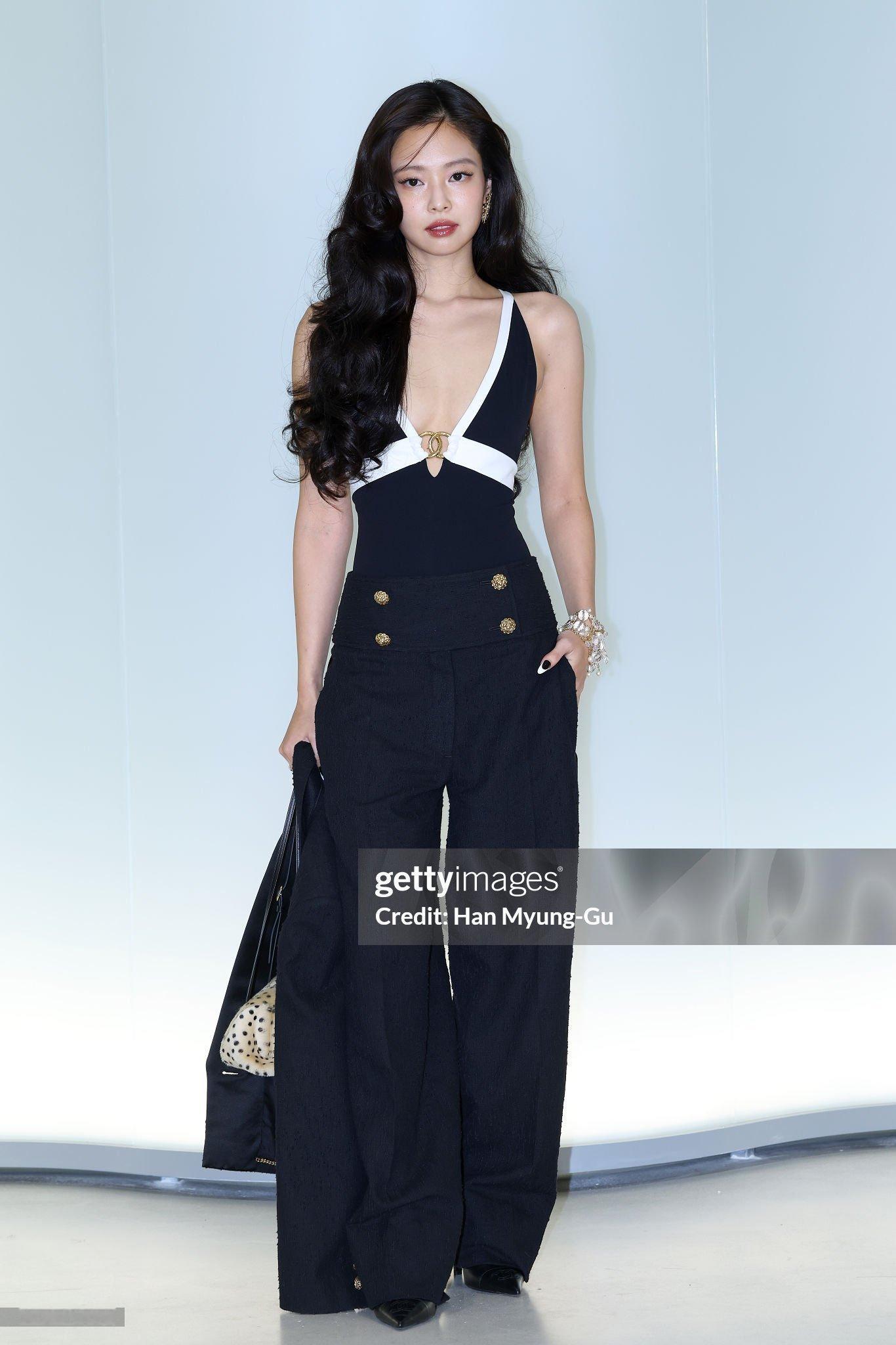 Jennie Kim 香奈儿首尔大秀(G社生图)权志龙Jennie出席香奈儿大秀