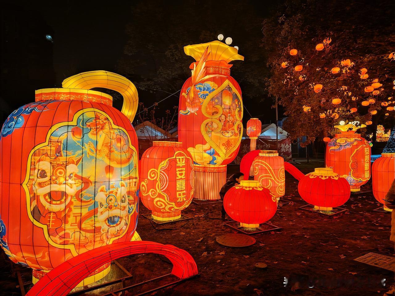 天南地北大拜年九江灯欣赏“天南地北大拜年”