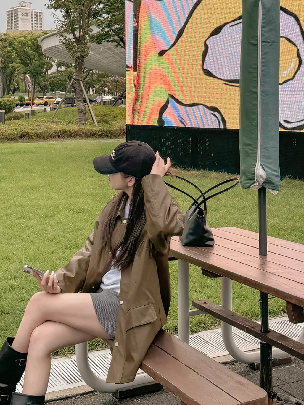 ootd🇰🇷叠穿好韩～