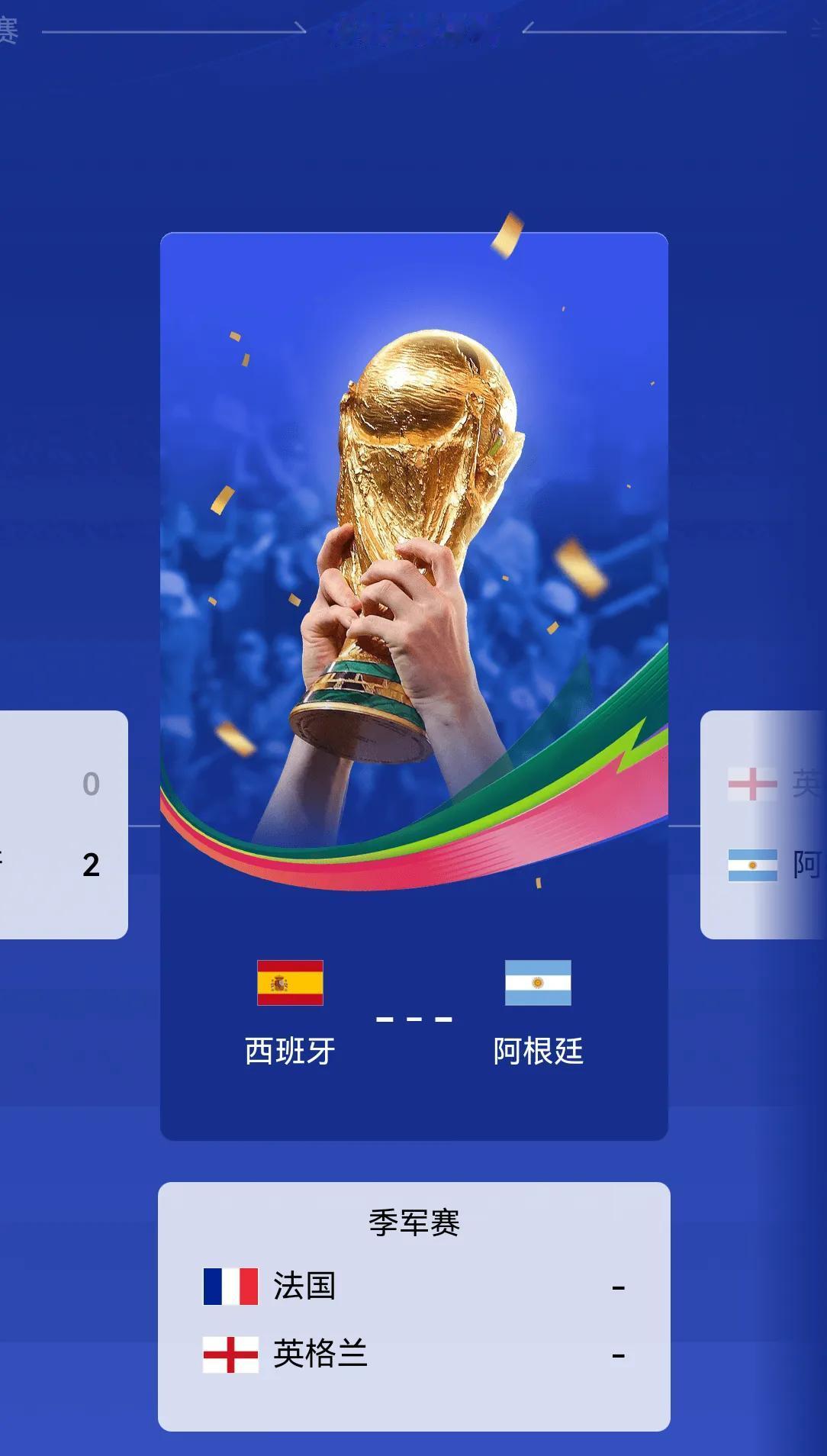 阿西会师决赛

尽管一路跌跌撞撞，阿根廷队仍然是过五关斩六将。佛得角、埃及队和瑞