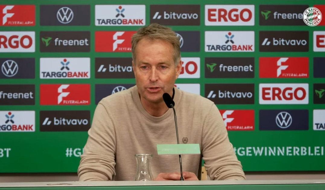 问：你是不是希望拜仁赢得欧冠，这样就能以第五名晋级欧冠了许尔曼德：“是的，当然。