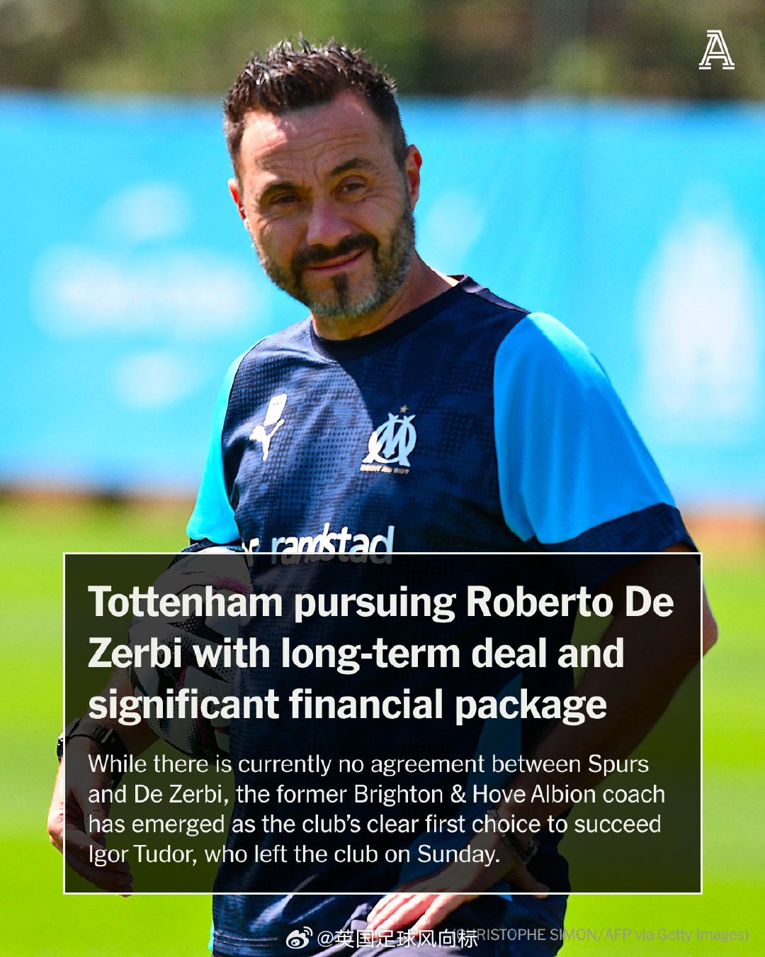 【德泽尔比即将出任热刺主帅】包括TA、罗马诺、天空体育等消息都透露，热刺与德泽尔