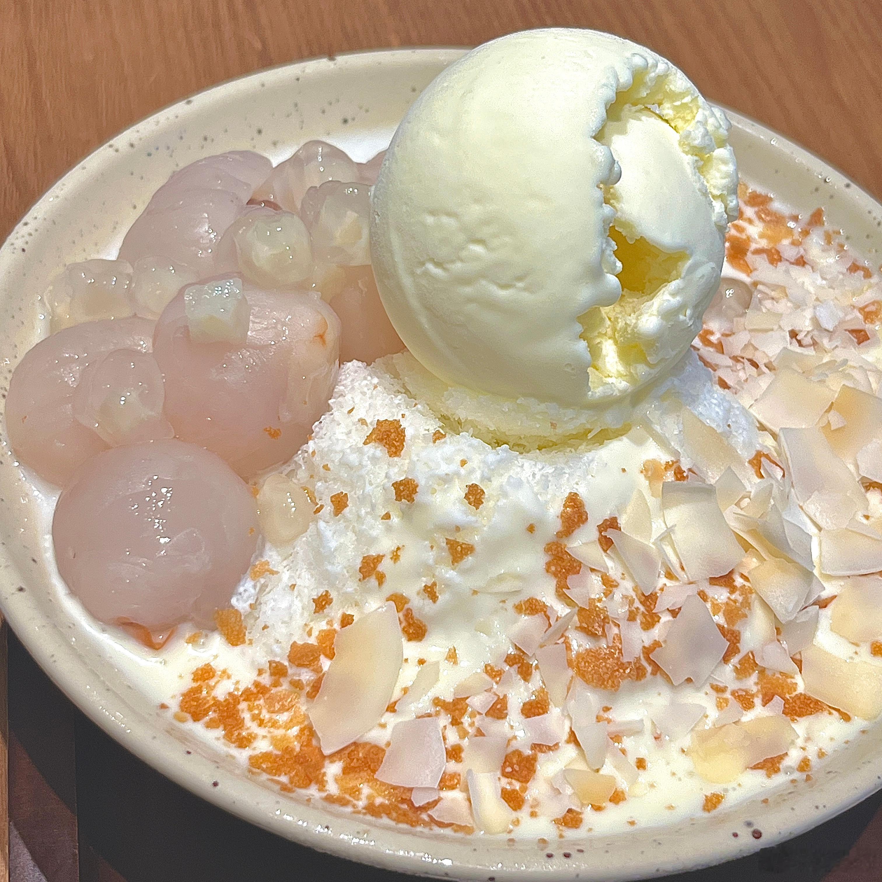 麦记的海盐芝士荔枝冰我是真的爱吃😋😋😋 