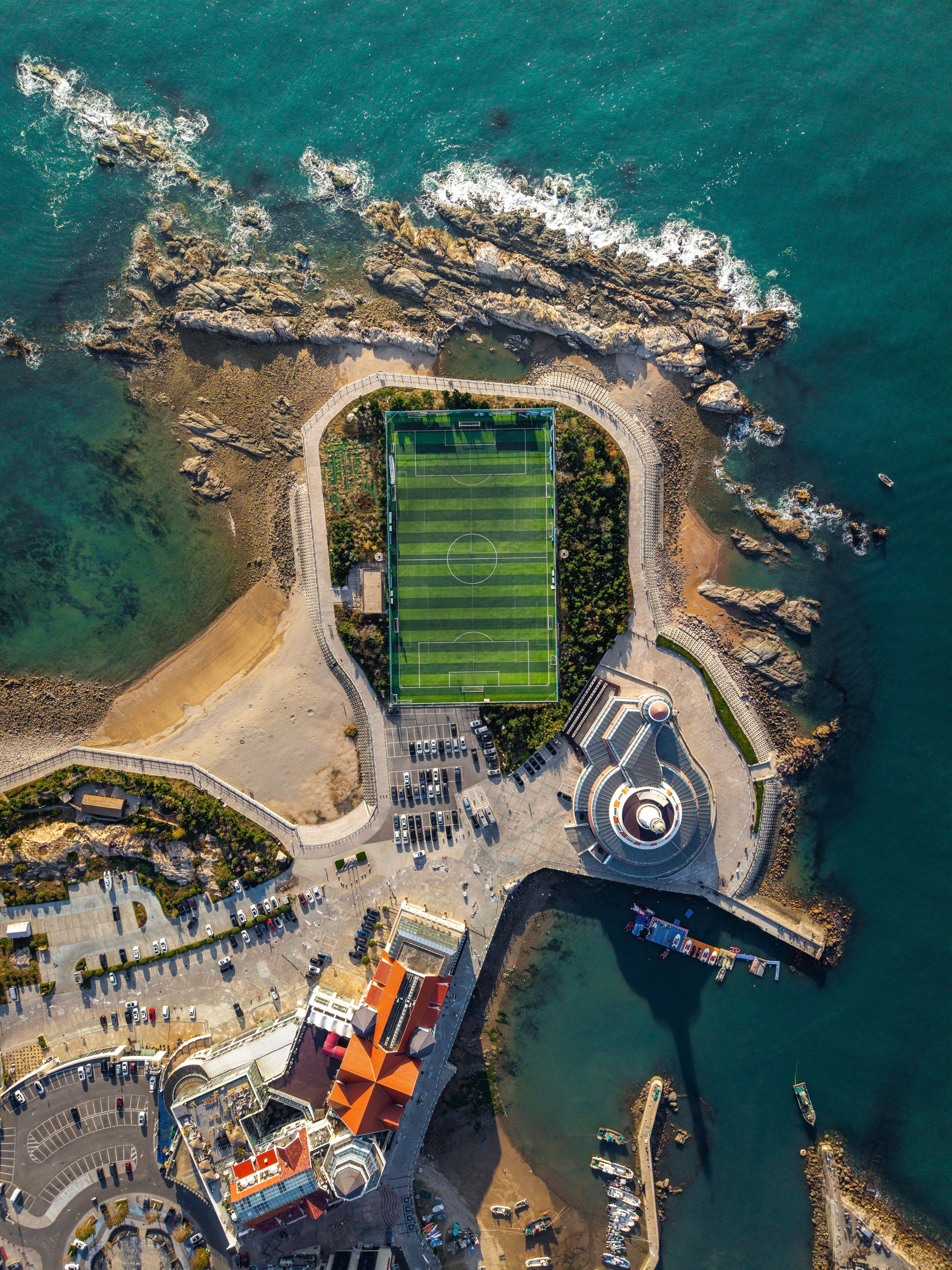 极地海上足球场 | 青岛Images via xiangsheng 