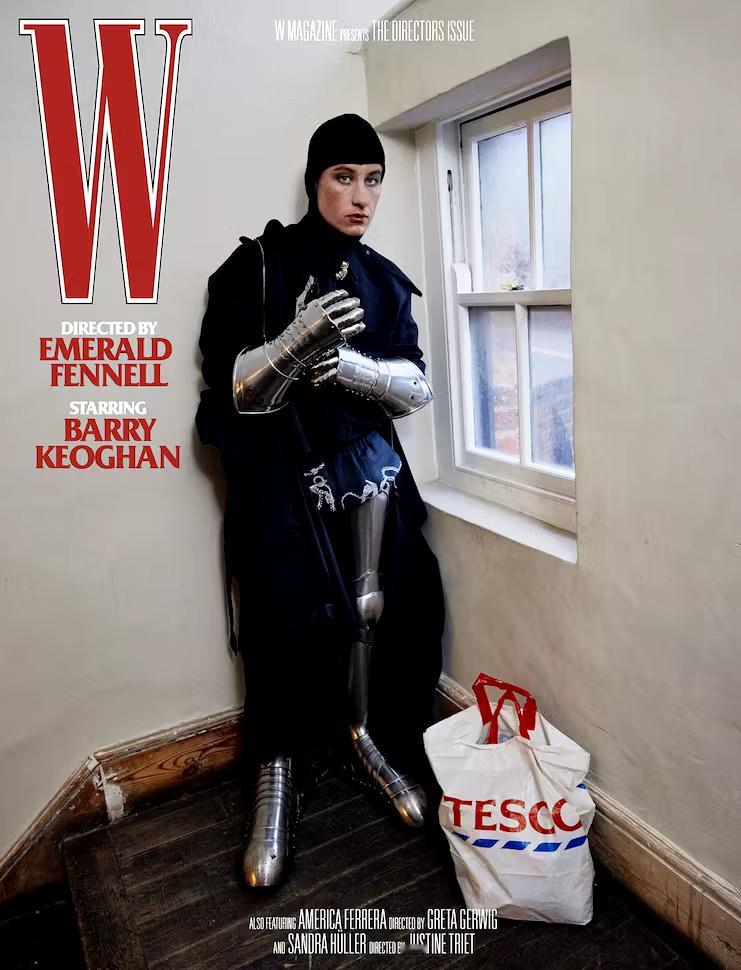 Barry Keoghan 亮相W Magazine 封面，这一次在造型上大胆尝