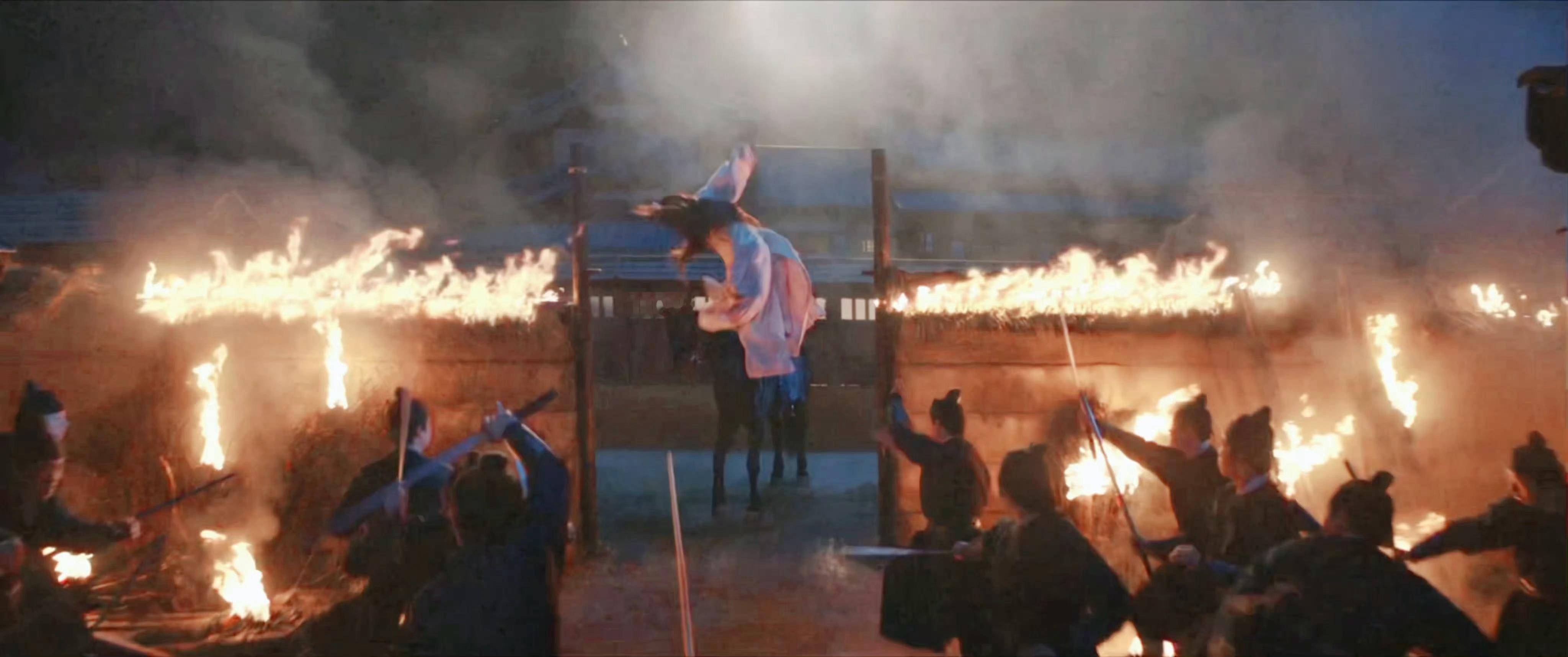 成毅长安二十四计名场面，谢淮安撑杆上马 