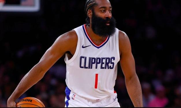 快船苦吞四连败，哈登开局14分，结束还是14分，自家记者疯狂吐槽


NBA季中