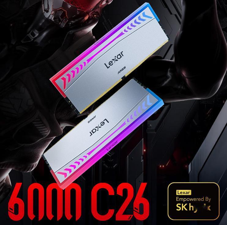 【雷克沙首发DDR5-6000 CL26超低延迟内存】近日，雷克沙上线了高频率、