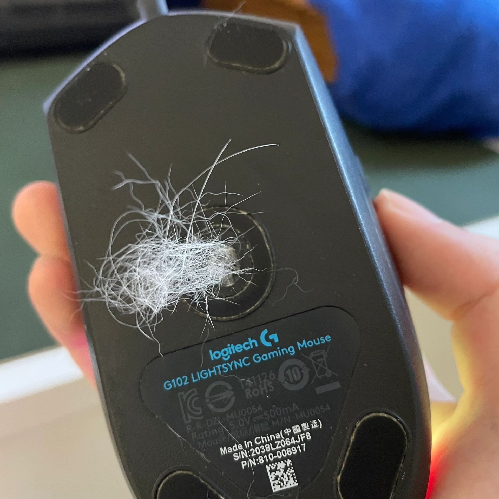 鼠标不灵敏的原因找到了 ​​​