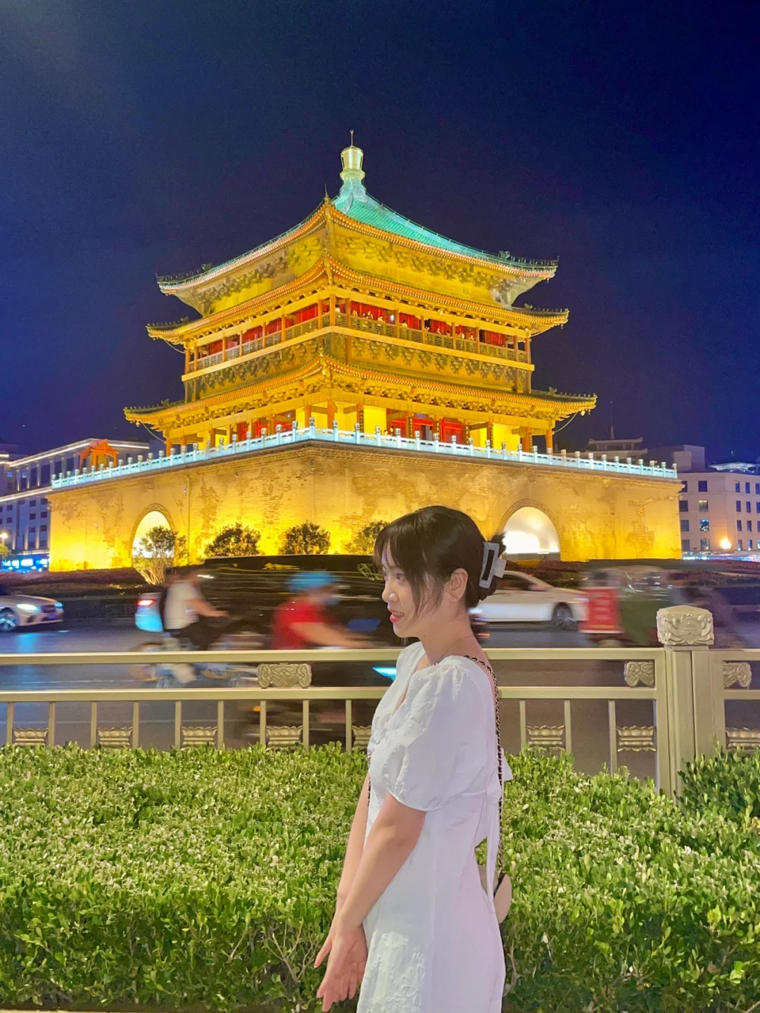 关于西安旅游都可以问‼️钟楼拍照真的很好看