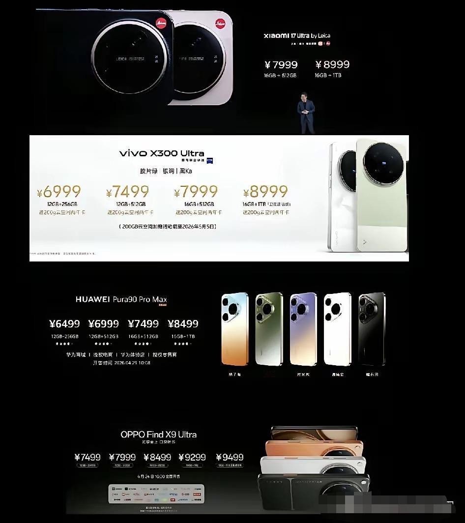 这张图直接把我干沉默了，万万没想到，华为有一天居然会成为最便宜的手机！
那些整天